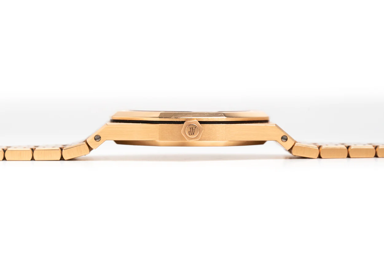 Audemars Piguet Royal Oak "Jumbo" Extra Thin - 18K Rose Gold - Just serviced by AP - Image 4