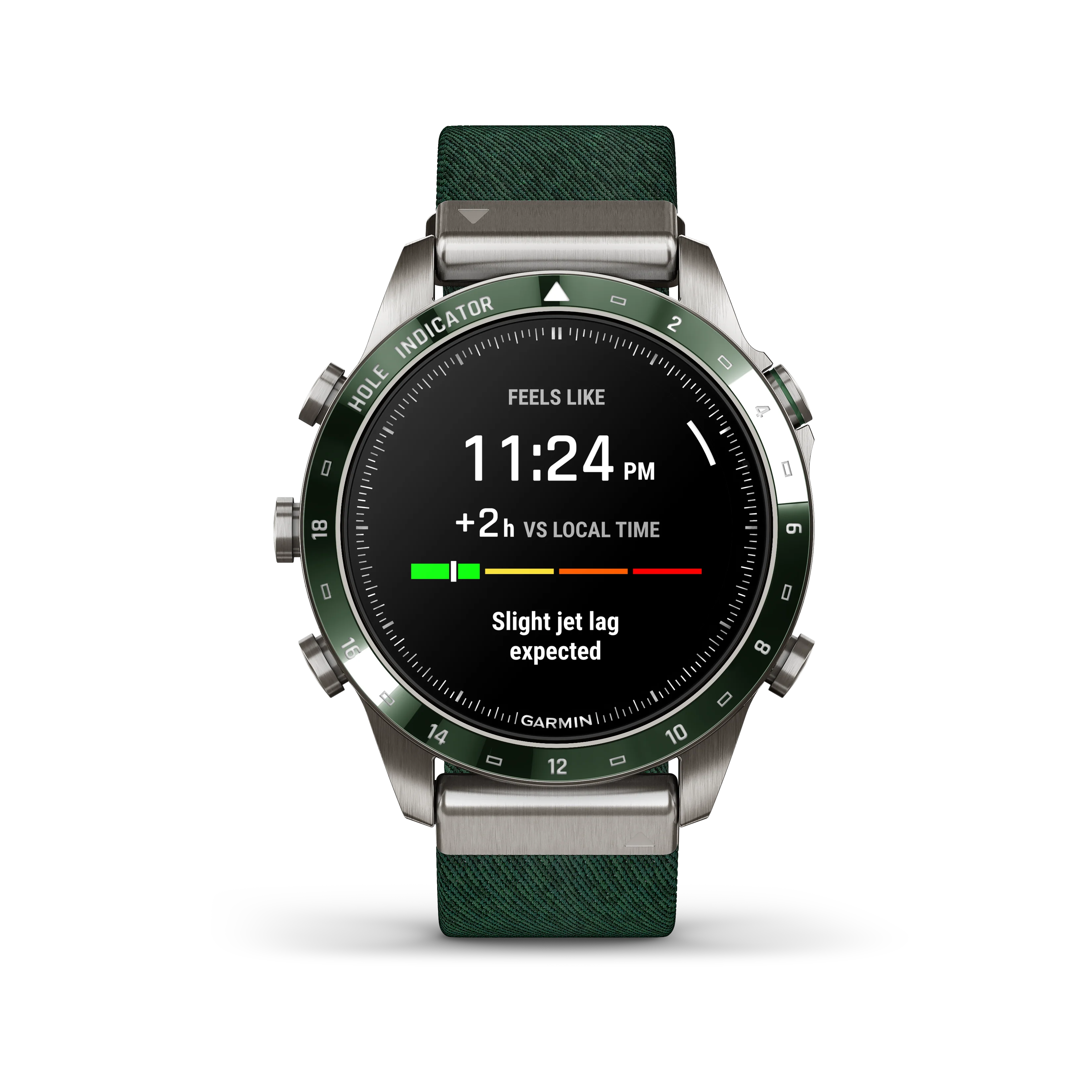 Garmin MARQ Golfer (Gen 2) – 46 mm Titanium, AMOLED Touchscreen, Luxury Golf Watch - Image 8